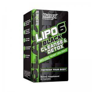 Foto do Produto Lipo 6 Black Cleanse e Detox Nutrex 60 Cápsulas
