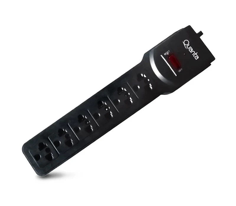 Foto do Produto QUANTA QTF01 FILTRO DE LINEA 6 TOMADAS