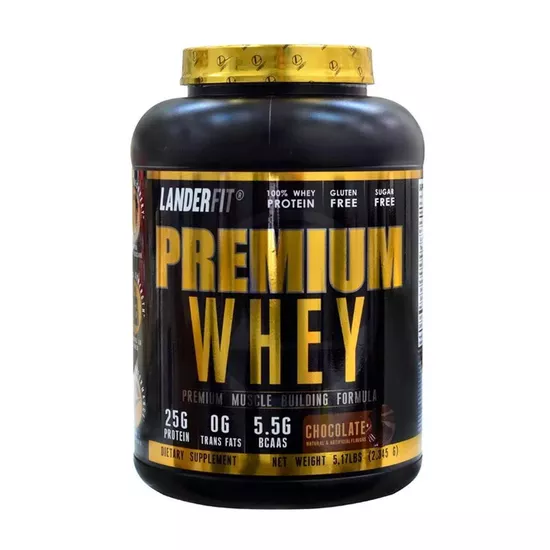 Foto do Produto Whey LanderFit Premium Chocolate 2.27KG