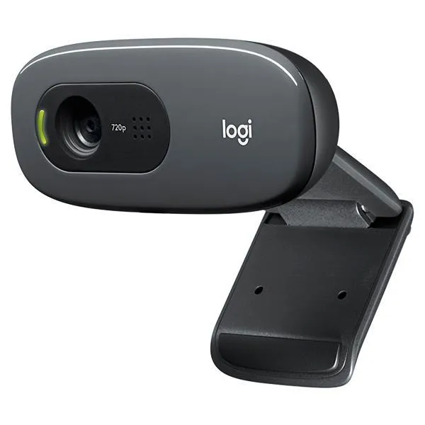 Foto do Produto Webcam Logitech C270 USB - Cinza/Preta