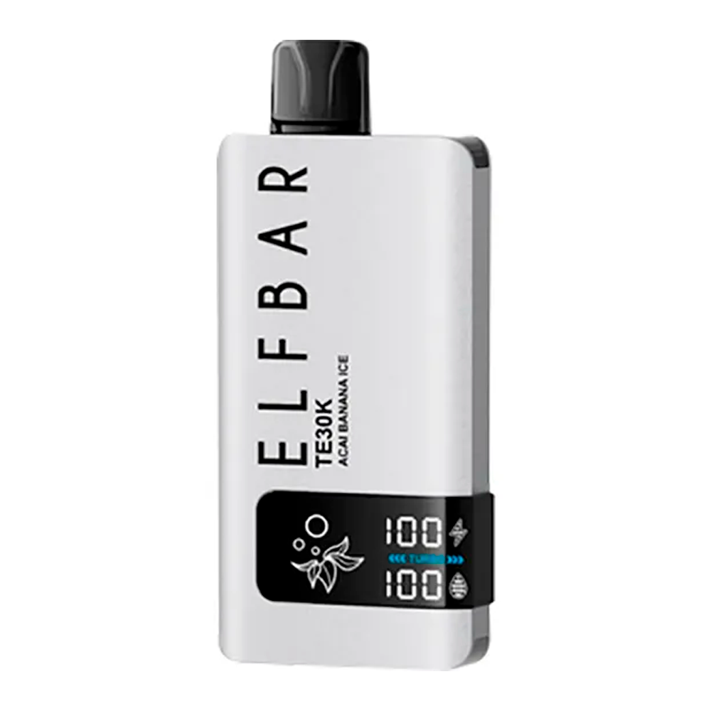 Foto do Produto ACAI BANANA ICE - ELFBAR - TE - 30000 PUFFS - POD DESCARTÁVEL