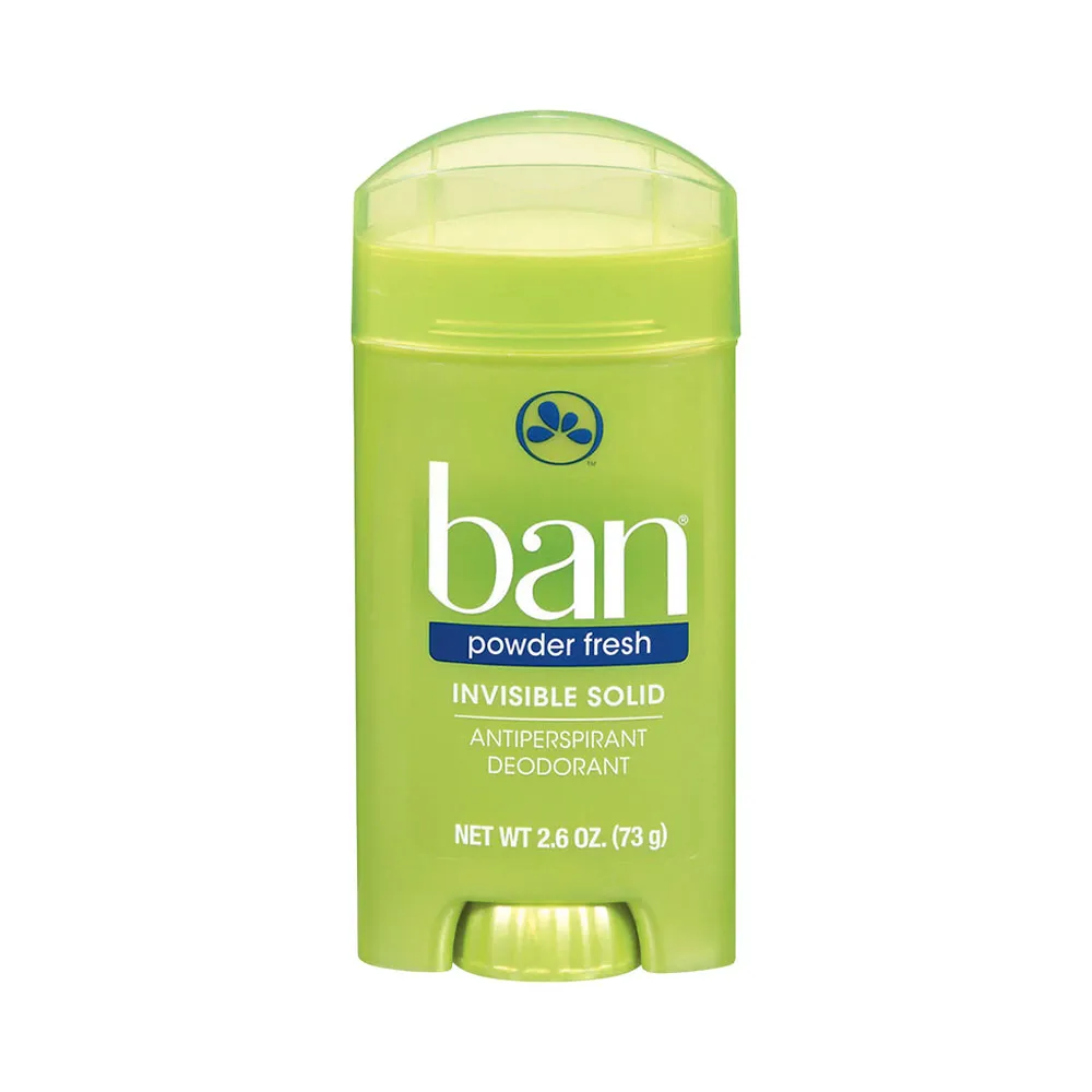 Foto do Produto BAN DESODORANTES INVISIBLE SOLID POWDER FRESH 73GR