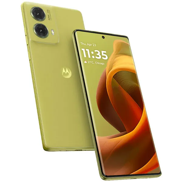 Foto do Produto Celular Motorola Moto G85 5G XT2427-1 NFC Nano + eSIM de 256GB/8GB RAM de 6.7" 50+8MP/32MP - Verde Lima