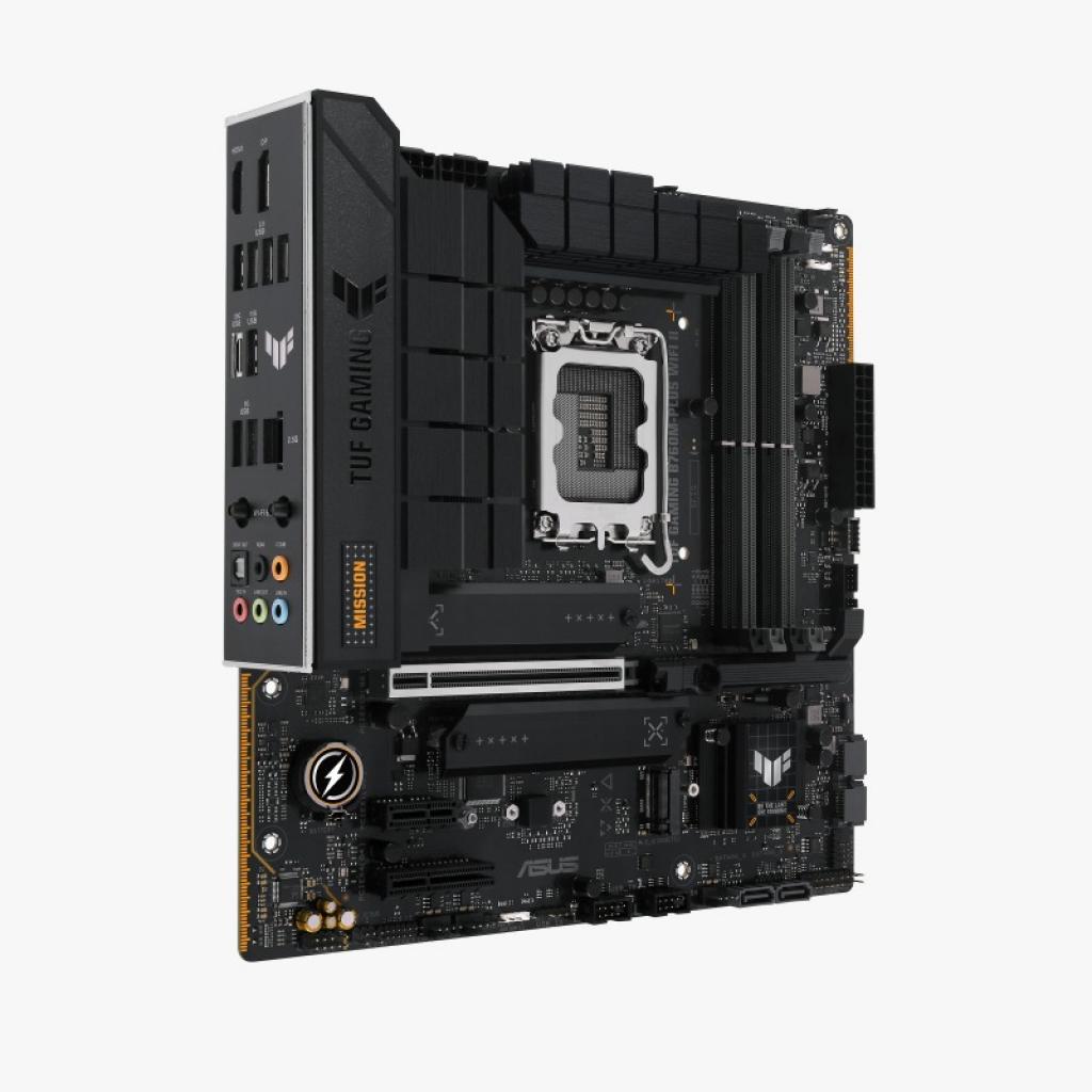 Foto do Produto Placa Mae Intel (1700) Asus B760M-Plus Tuf Gaming II Wifi