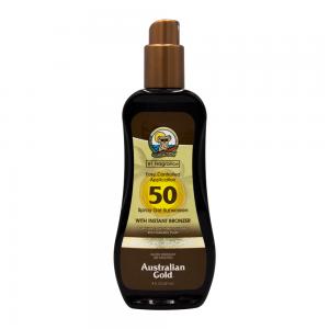 Foto do Produto Protetor Solar Australian Gold Spray Gel Bronzer Spf50 237Ml