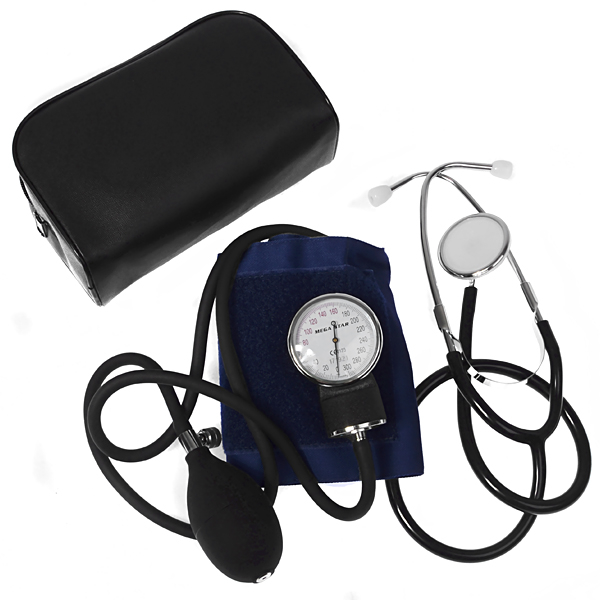 Foto do Produto Aparelho Medidor de Pressao Analogico Megastar HT1 - Azul