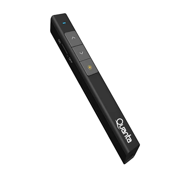 Foto do Produto Apresentador Wireless a Laser Quanta QTPLEC20 com Bluetooth - Preto