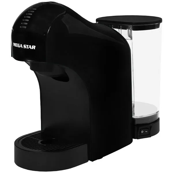 Foto do Produto Cafeteira MegaStar Multi Cápsulas CAF02N 1.400 watts 220V ~ 50/60 Hz - Preta