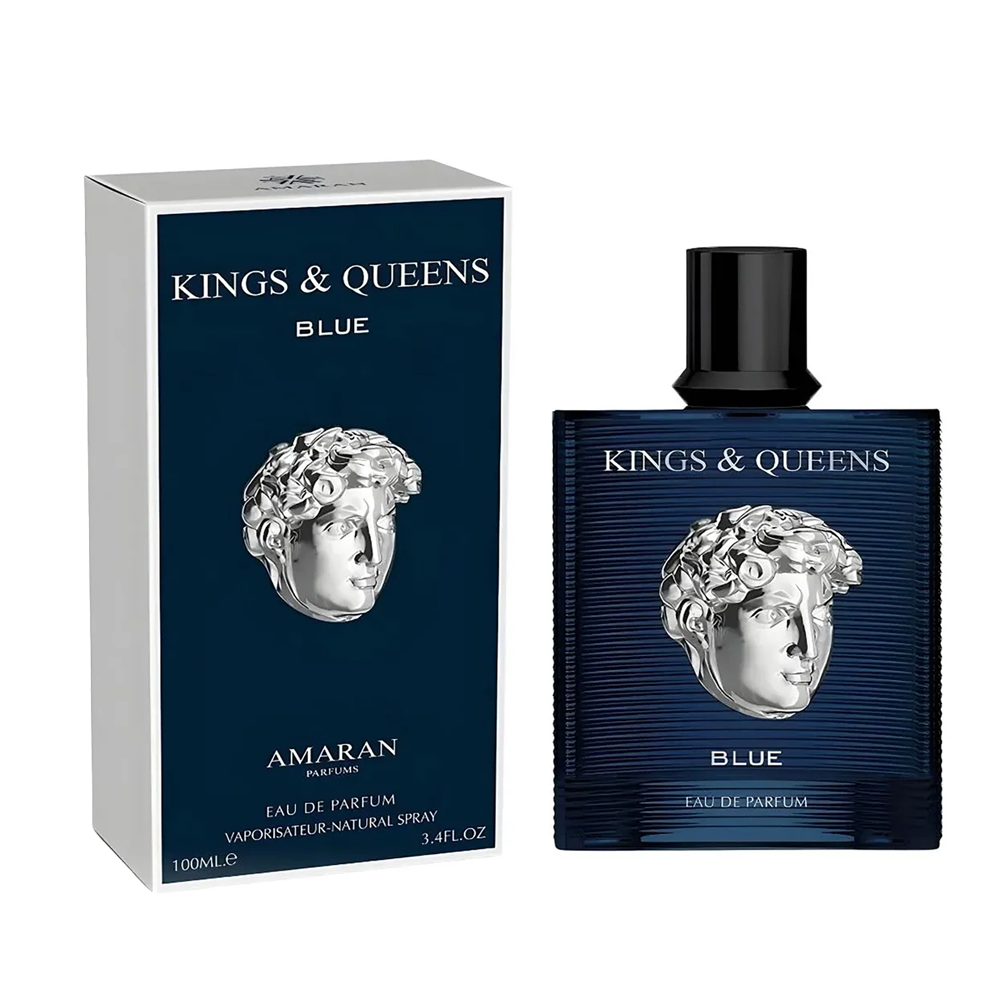 Foto do Produto Perfume Amaran Kings & Queens Blue - Eau de Parfum - Masculino - 100ML