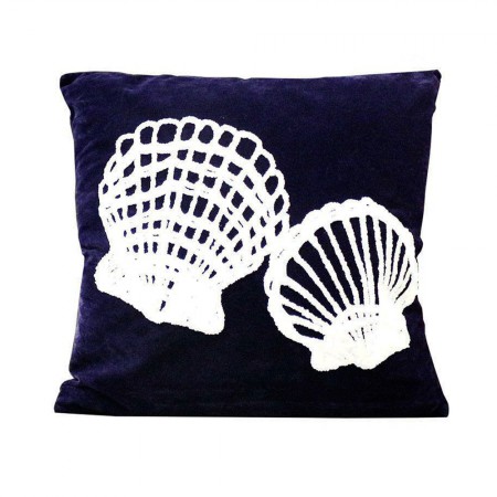 Foto do Produto Capa de Almofada Ostra Azul Escuro
