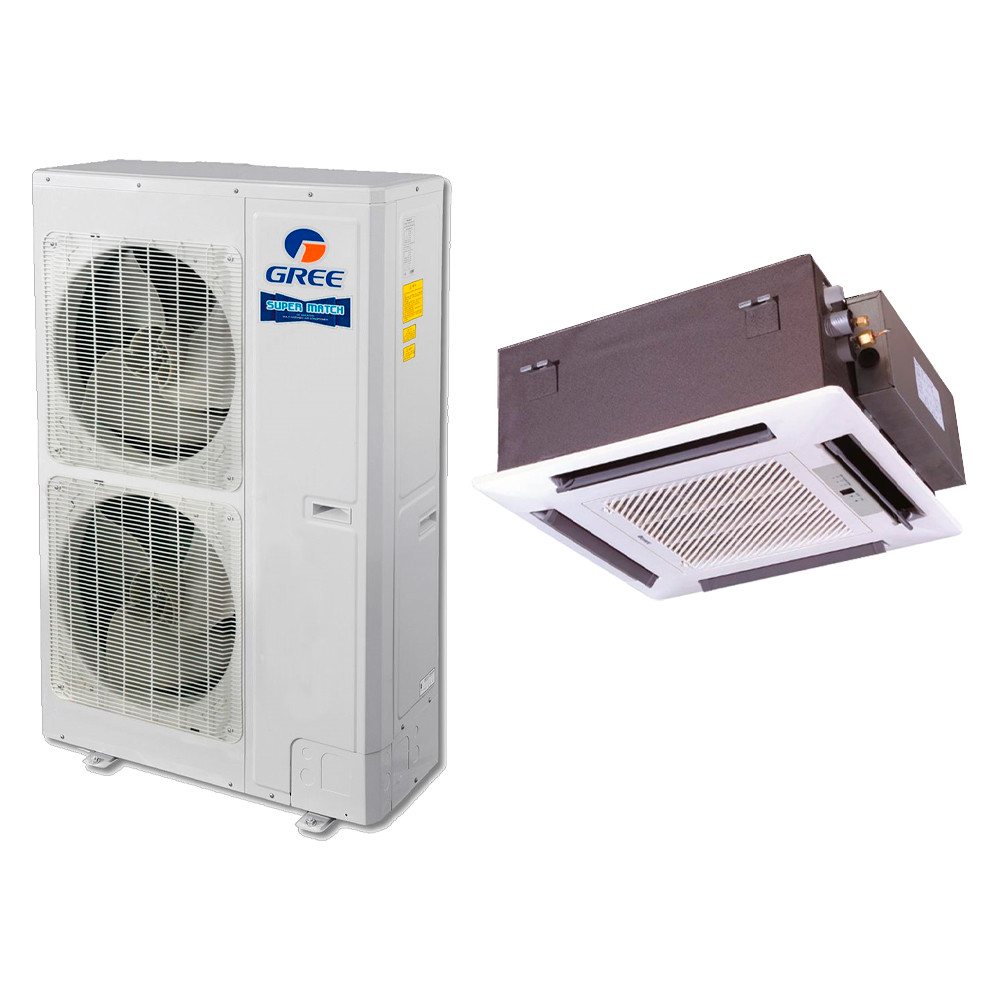 Foto do Produto Ar Condicionado Cassette Gree Inverter 60.000 BTUs R410A 50/60 Hz - Branco