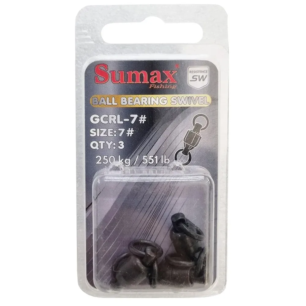 Foto do Produto SUMAX PESCA ACCESORIOS GIRADOR GCRL-7# C/3PCS