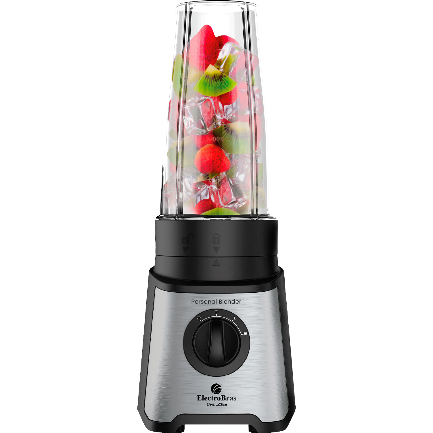 Foto do Produto Liquidificador Electrobras EBPB-350 - 350W - 750mL - 110V - Preto