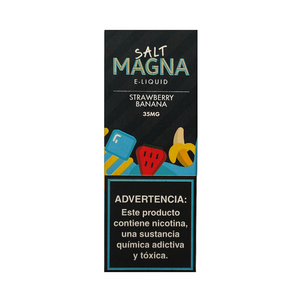 Foto do Produto ESENCIA MAGNA NIC SALT STRAWBERRY BANANA 35MG 30ML