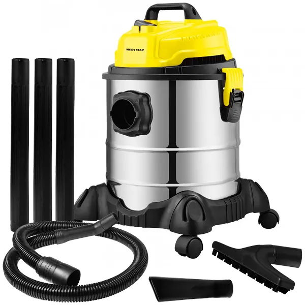 Foto do Produto Aspirador de Pó MegaStar VC1802 1.400 watts 220 - 240 V ~ 50/60 Hz - Amarelo/Preto