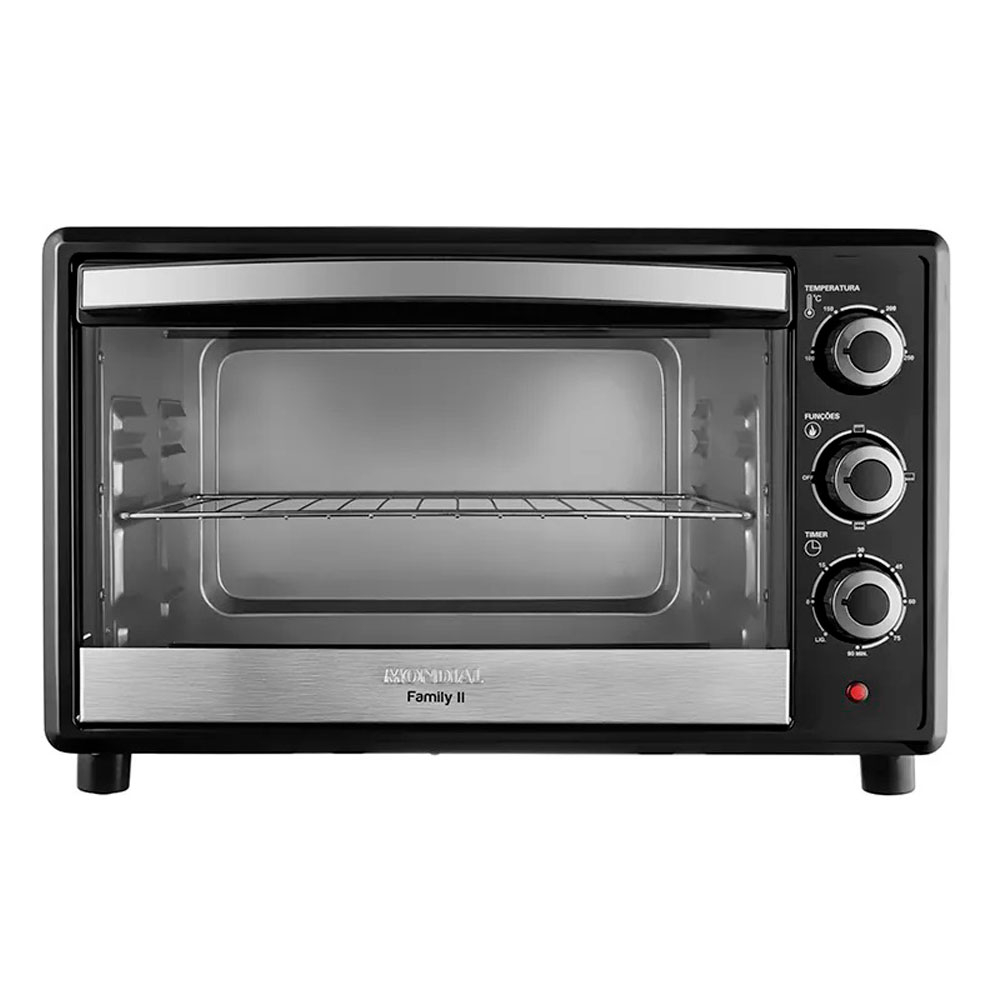 Foto do Produto Forno Elétrico Mondial Family II FR-42 - 1600W - 42L - 110V/60Hz - Preto
