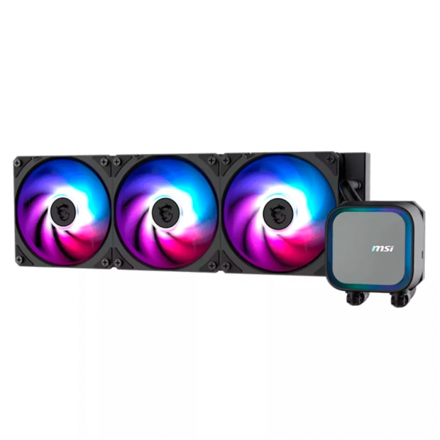 Foto do Produto COOLER WATER MSI MAG CORELIQUID A13 360 ARGB BLACK 306-7ZWDA11-L80