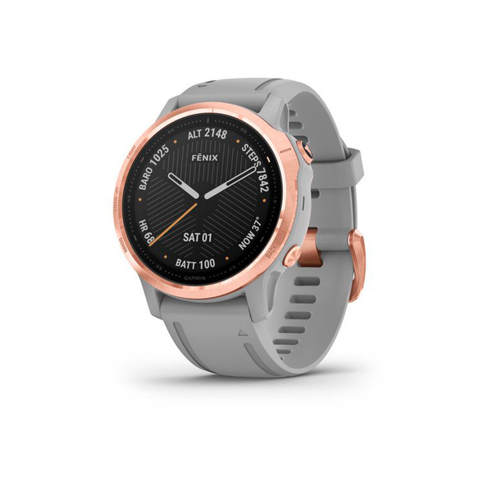 Foto do Produto RELOGIO GARMIN FENIX 6S SAPPHIRE ROSE GOLD W GRAY - 010-02159-23