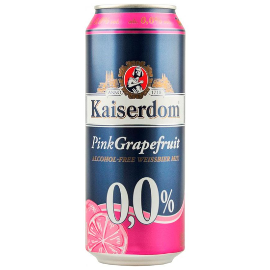 Foto do Produto Cerveja Kaiserdom Pink Grapefruit Sem Álcool 500ML