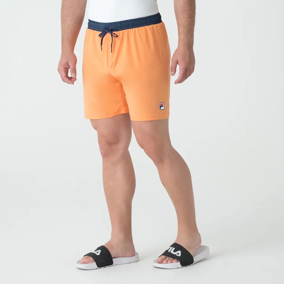 Foto do Produto FILA Ropas SHORT SAND BEACH 6 F11TN150-3314 (T) M TANGERINE/NAVY
