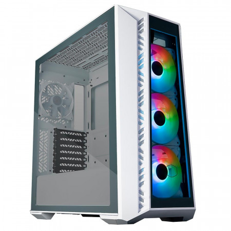 Foto do Produto GABINETE COOLER MASTER MASTERBOX MB520 ARGB BRANCO