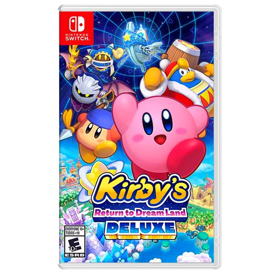 Foto do Produto Game Kirby's Return To DreamLand Deluxe Nintendo Switch