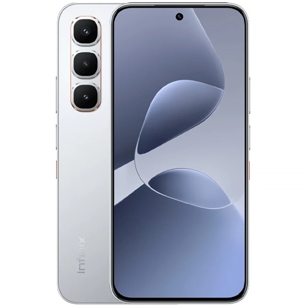 Foto do Produto Celular Infinix HOT 60 Pro X6885 NFC Dual SIM de 256GB/8GB RAM de 6.78" 50MP/13MP - Titanium Silver (1 Ano de Garantia)
