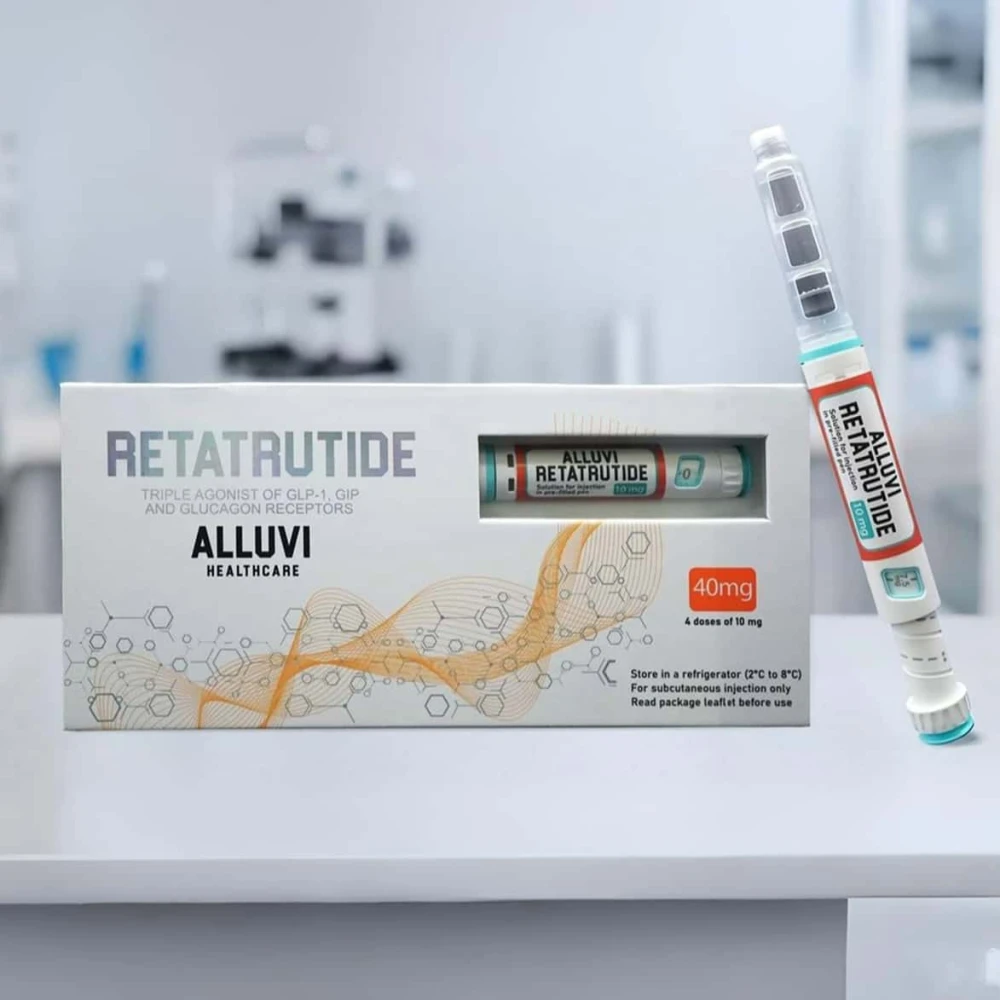 Foto do Produto RETATRUTIDE 40MG ALLUVI HEALTHCARE - GLP-1 ,GIP ,GLUC PEN