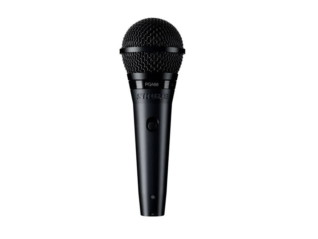 Foto do Produto MICROFONE SHURE PGA-58XLR - COM FIO