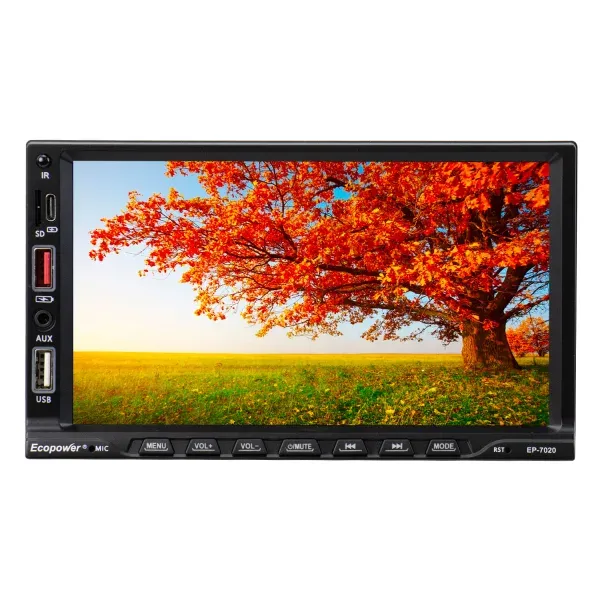 Foto do Produto ECOPOWER TOCA RADIO EP-7020 7"/USB/SD/AUX/BT
