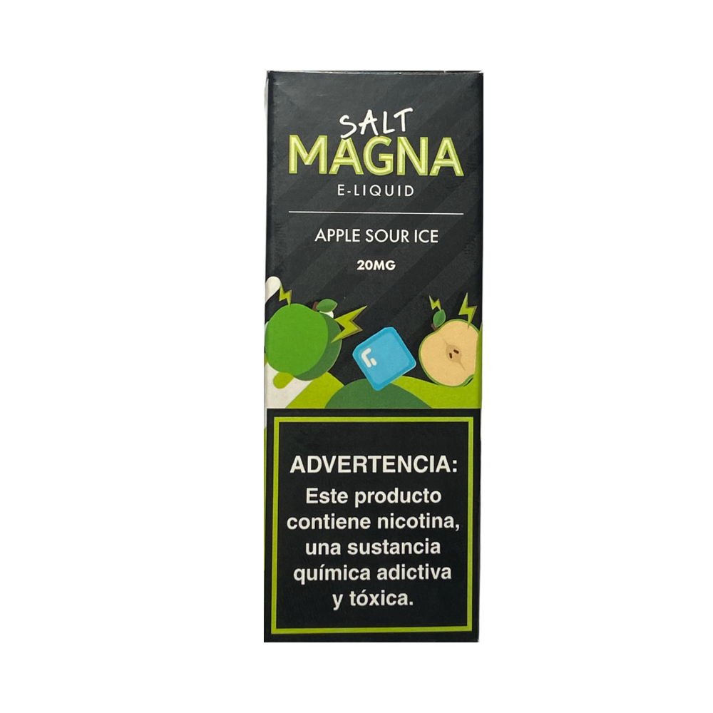 Foto do Produto ESENCIA MAGNA NIC SALT APPLE SOUR ICE 20MG 30ML