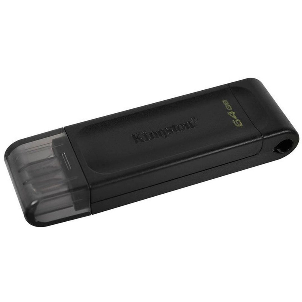 Foto do Produto Pendrive Kingston DataTraveler 70 64GB USB-C - DT70/64GB