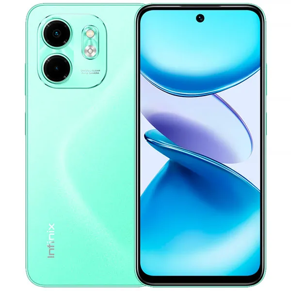 Foto do Produto Celular Infinix Smart 9 X6532 Dual SIM de 128GB/4GB RAM de 6.7" 13MP/8MP - Mint Green (1 Ano de Garantia)