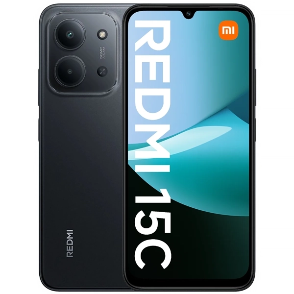 Foto do Produto Celular Xiaomi Redmi 15C Dual SIM de 256GB/8GB RAM de 6.9" 50MP/8MP - Midnight Black (Global)