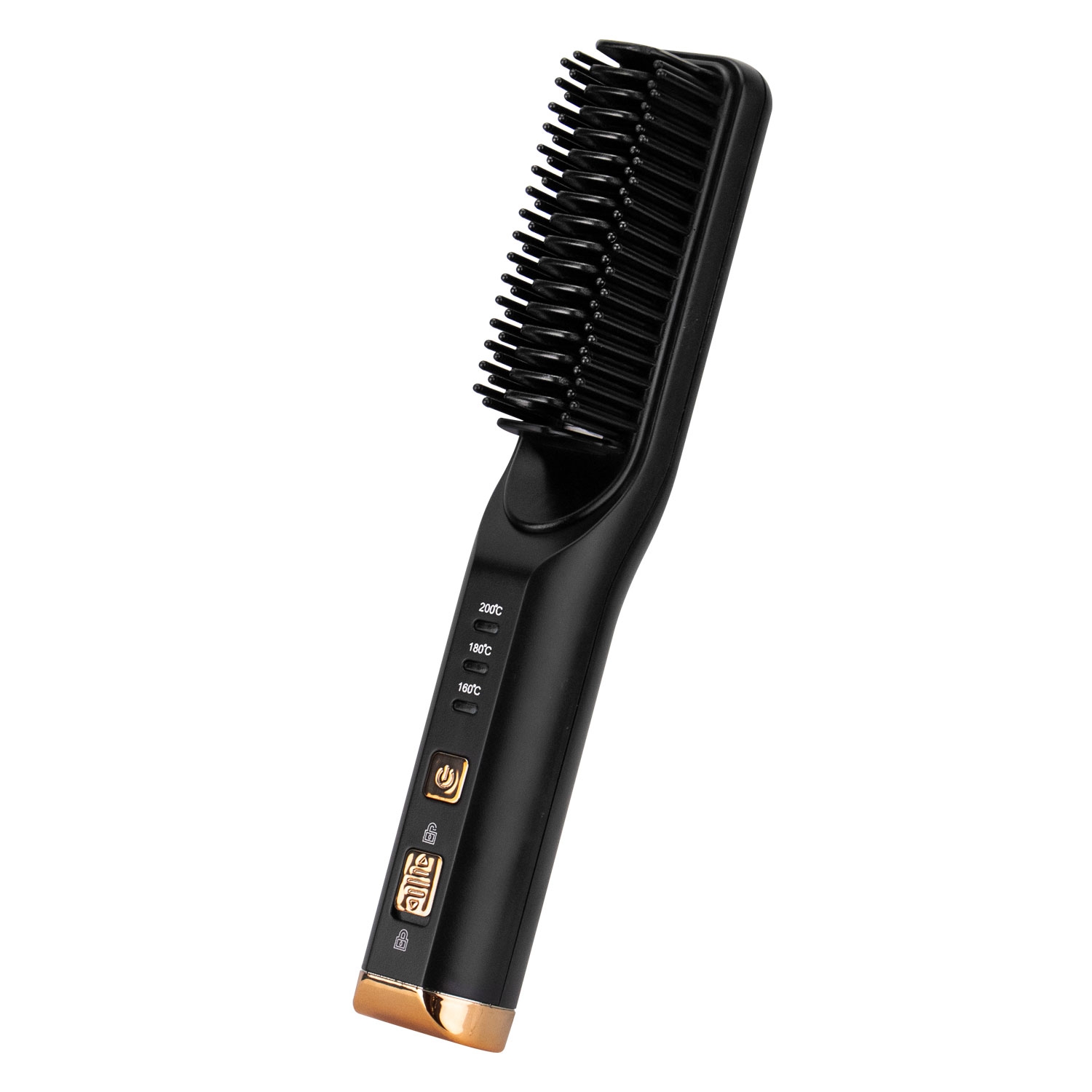 Foto do Produto Escova Alisadora Onida ON-486 - 18W - Recarregável - Preto e Bronze
