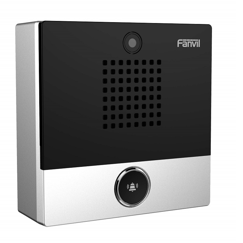 Foto do Produto FANVIL INTERFONE IP COM VIDEO I10SV MINI INTERCOM 2LINHAS SI