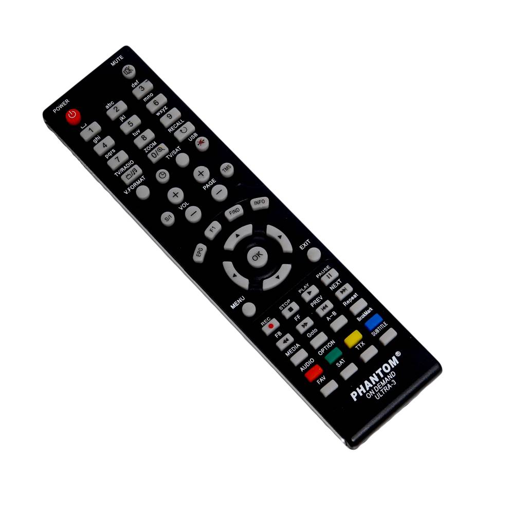 Foto do Produto Controle Remoto Para Receptor Phantom U3 Nano