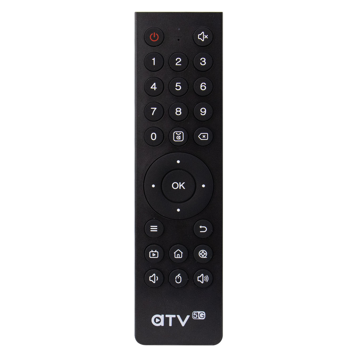 Foto do Produto Controle Remoto Para Receptor ATV - Preto