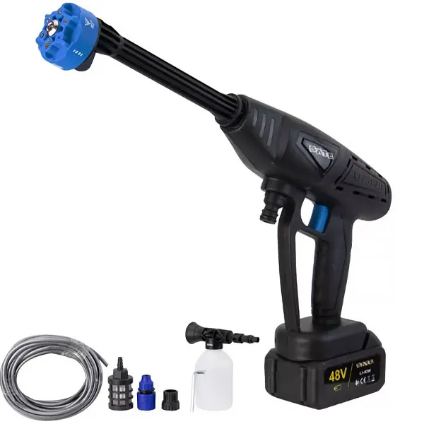 Foto do Produto Hidrolavadora Portátil Satellite A-ML8103 Recarregável 100 - 240 V ~ 50/60 Hz- Preta