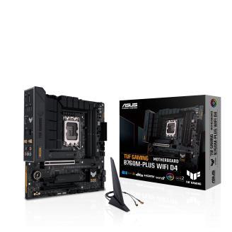 Foto do Produto MB 1700 ASUS B760M-PLUS TUF GAMING WIFI D4 HDMI/DP