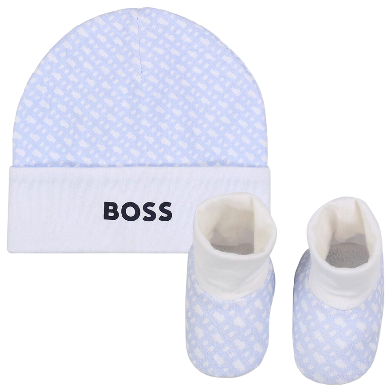 Foto do Produto GORRA+MEDIA BOSS KIDS J98394 AZUL CLARO