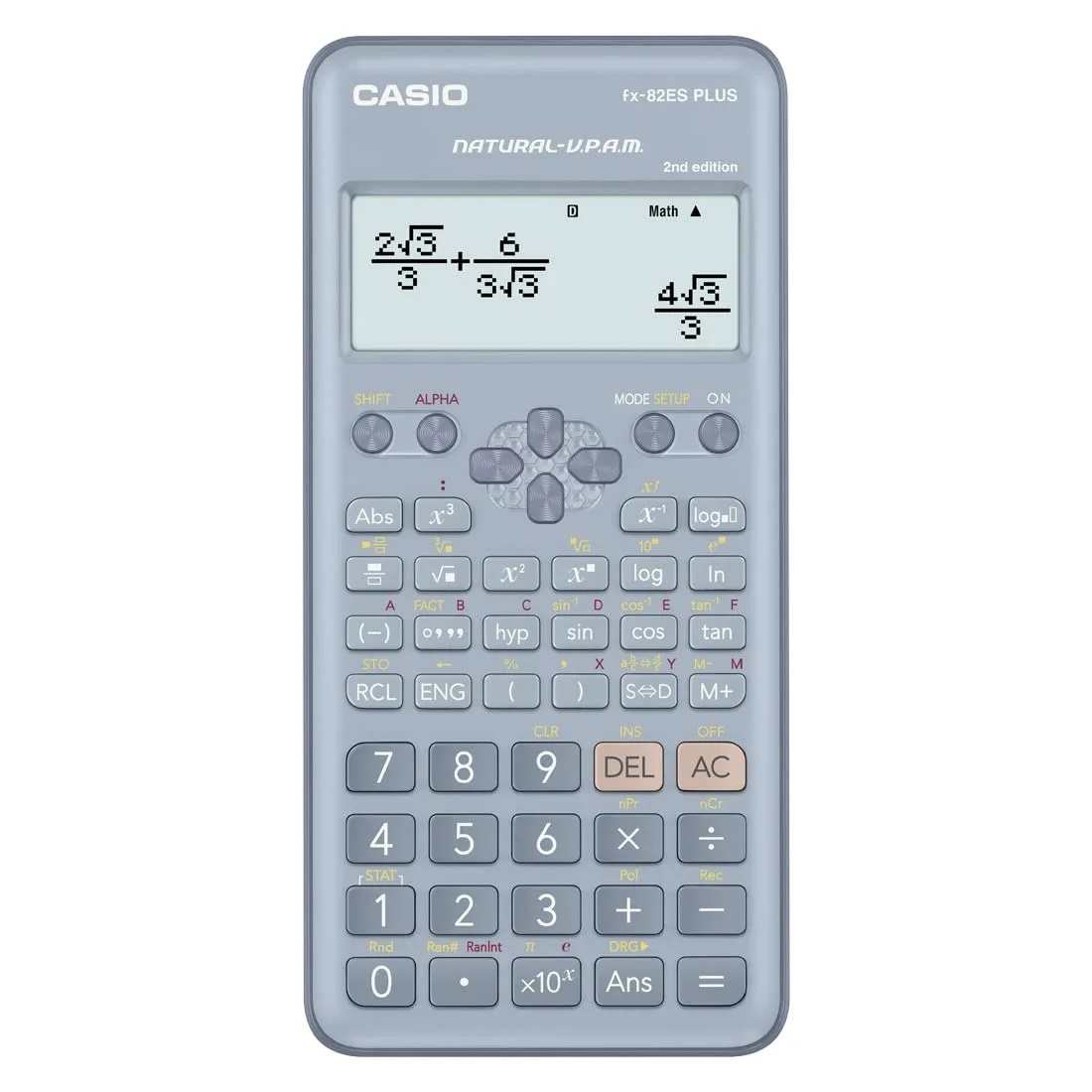 Foto do Produto Calculadora Científica Casio FX-82ES PLUS-BU 2nd Edition - 12 Dígitos - Céu Azul