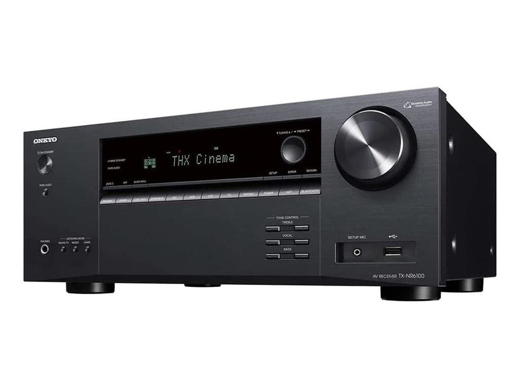 Foto do Produto RECEIVER ONKYO TXNR-6100 8K - 7.2 CANAIS - THX