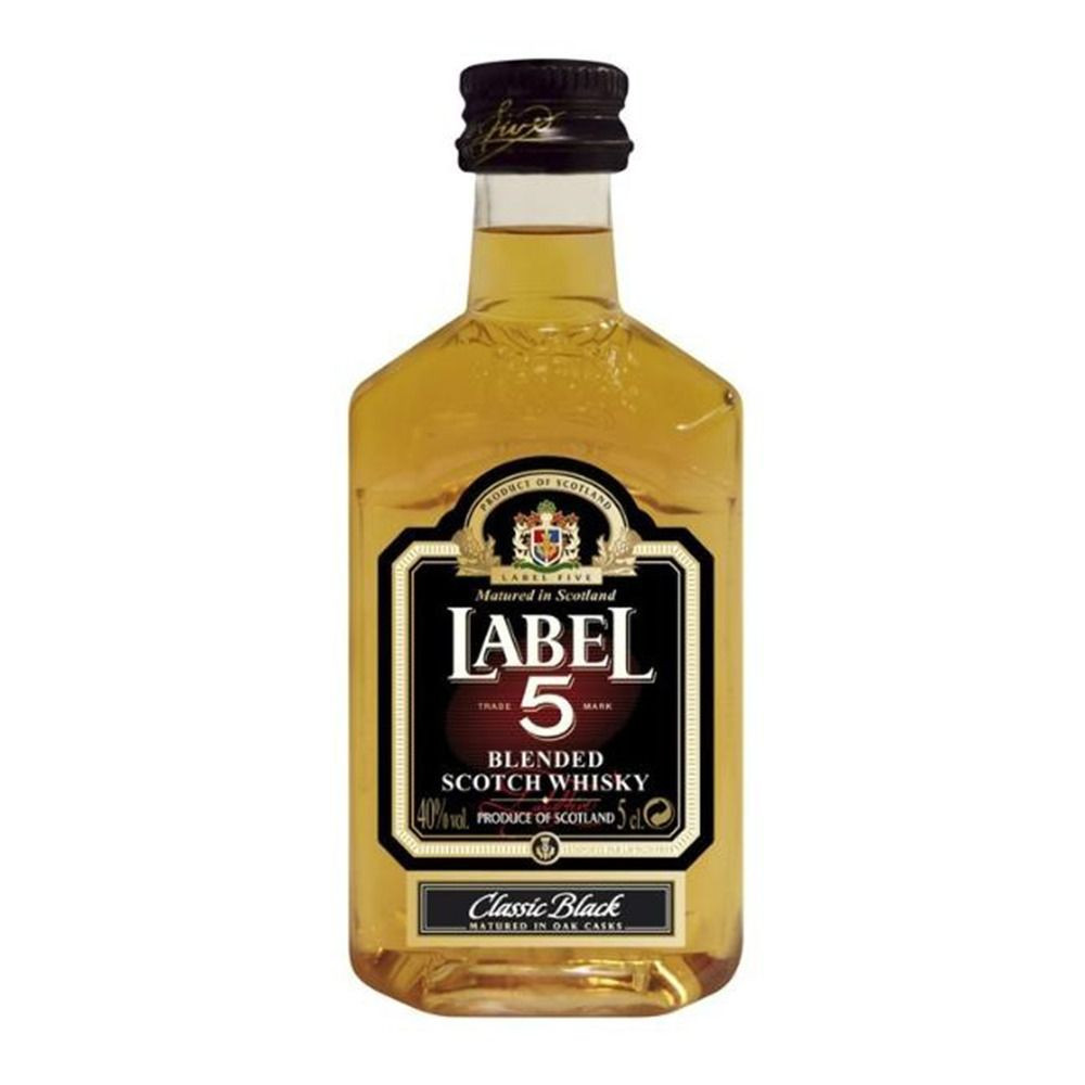 Foto do Produto Whisky Scotch Label 5 Miniatura 50ML
