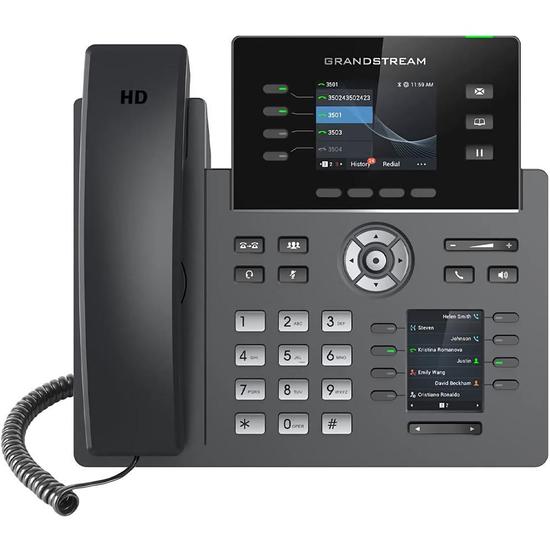 Foto do Produto Aparelho de Telefone Grandstream GRP2612P Com Fio