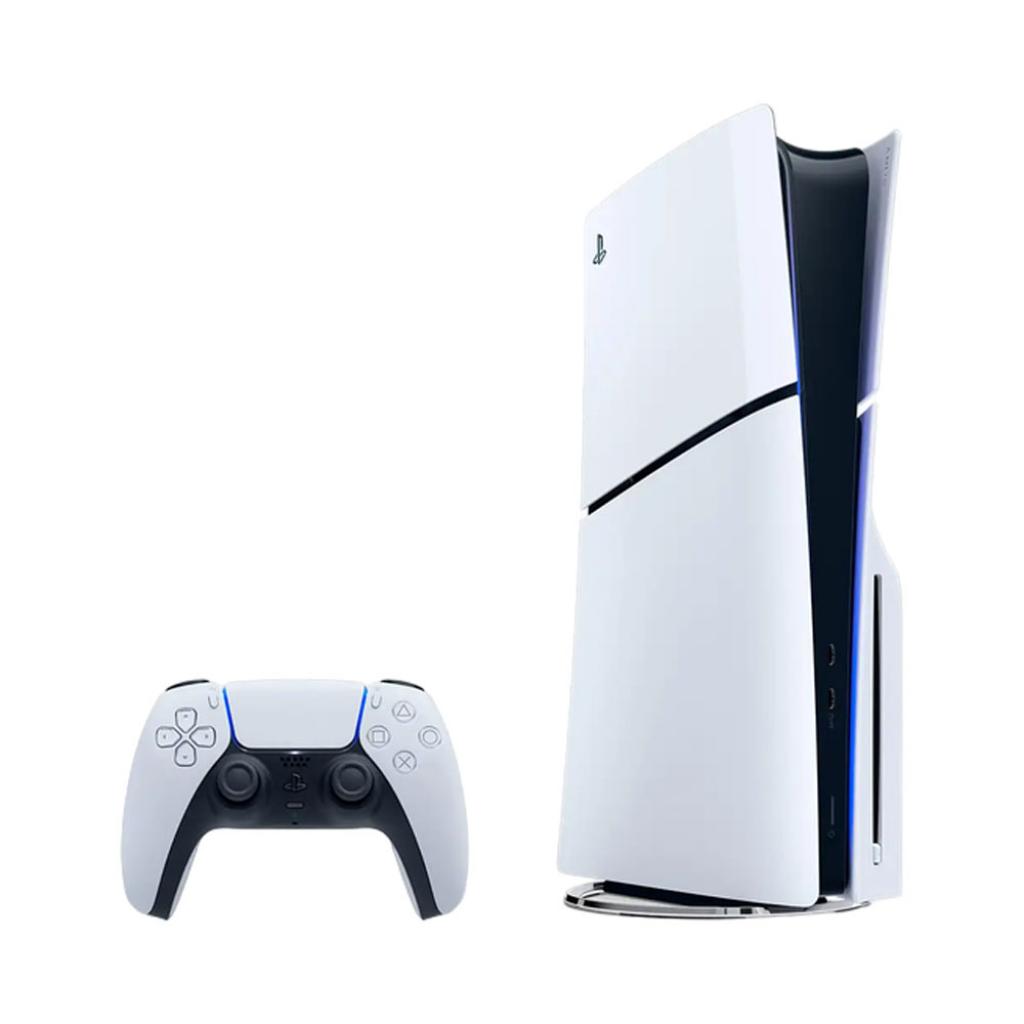 Foto do Produto Console Playstation 5 1TB 2015A 8K CD Slim 2V Branco/Preto