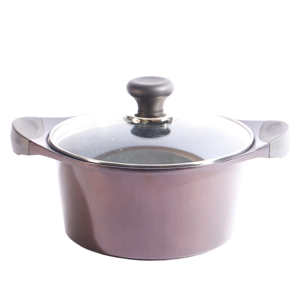 Foto do Produto ECORAMIC CACEROLA CERAMICA C/TAPA NEGRO 20CM
