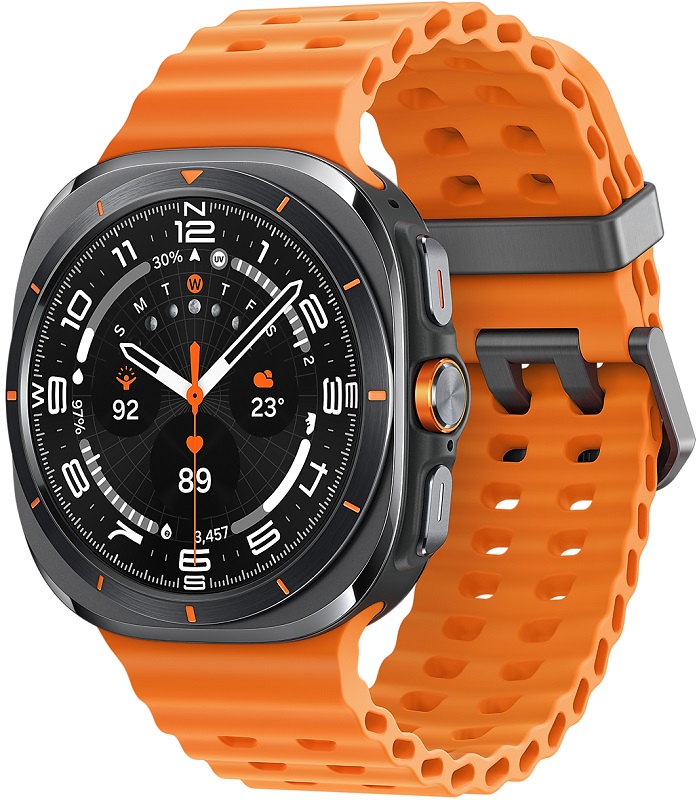 Foto do Produto Relógio Smart Samsung Galaxy Watch Ultra SM-L705F LTE 47mm - Titanium Gray/Orange (Homologado)