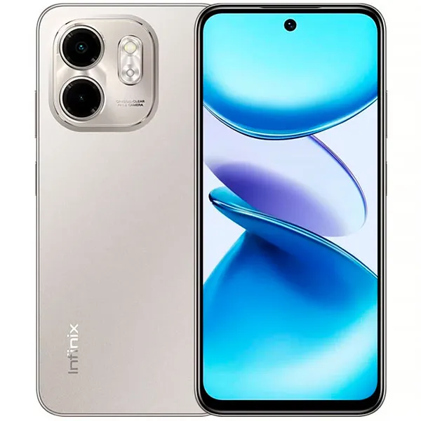 Foto do Produto Celular Infinix Smart 9 X6532 Dual SIM de 128GB/4GB RAM de 6.7" 13MP/8MP - Neo Titanium (1 Ano de Garantia)