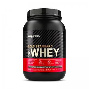 Foto do Produto Whey Protein Gold Standard 2lb 909g Optimum Nutrition Double Rich Chocolate